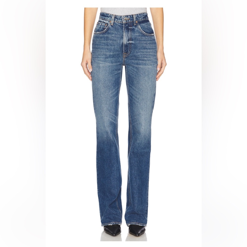 GRLFRND MELANIE HIGH RISE BOOT CUT IN LOS FELIZ